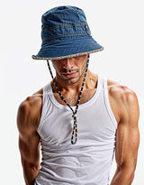 Denim Bucket Hat