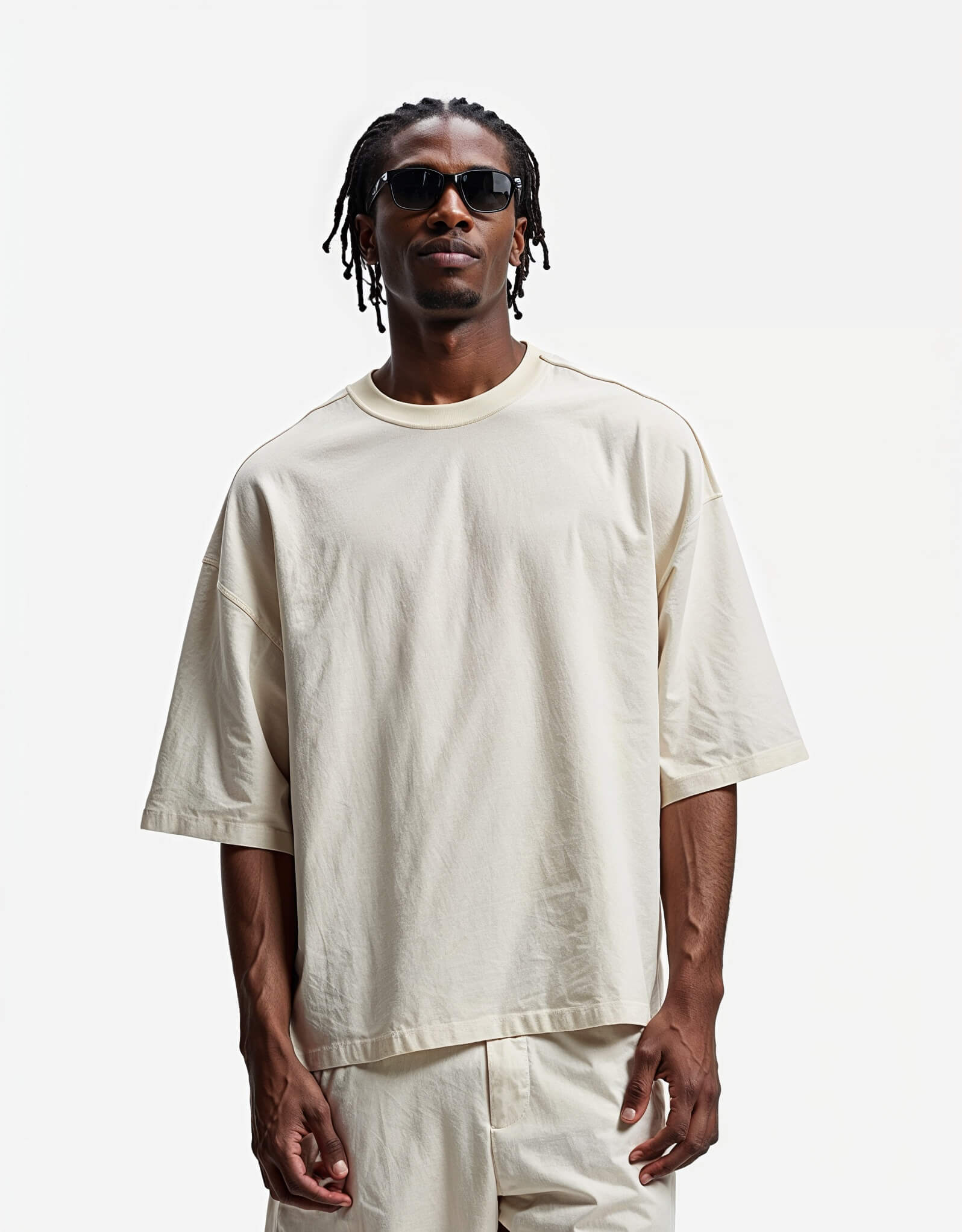 Oversized T-Shirt with Short Sleeves