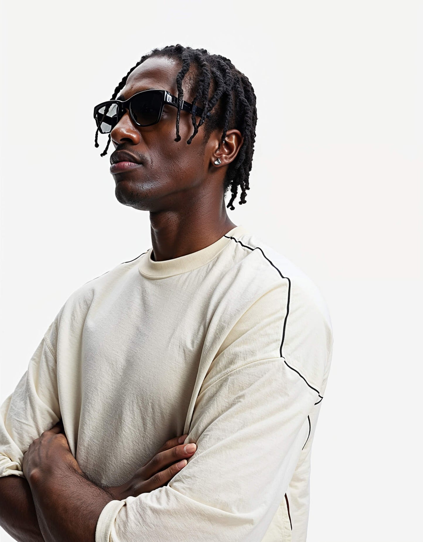 Oversized T-Shirt with Short Sleeves