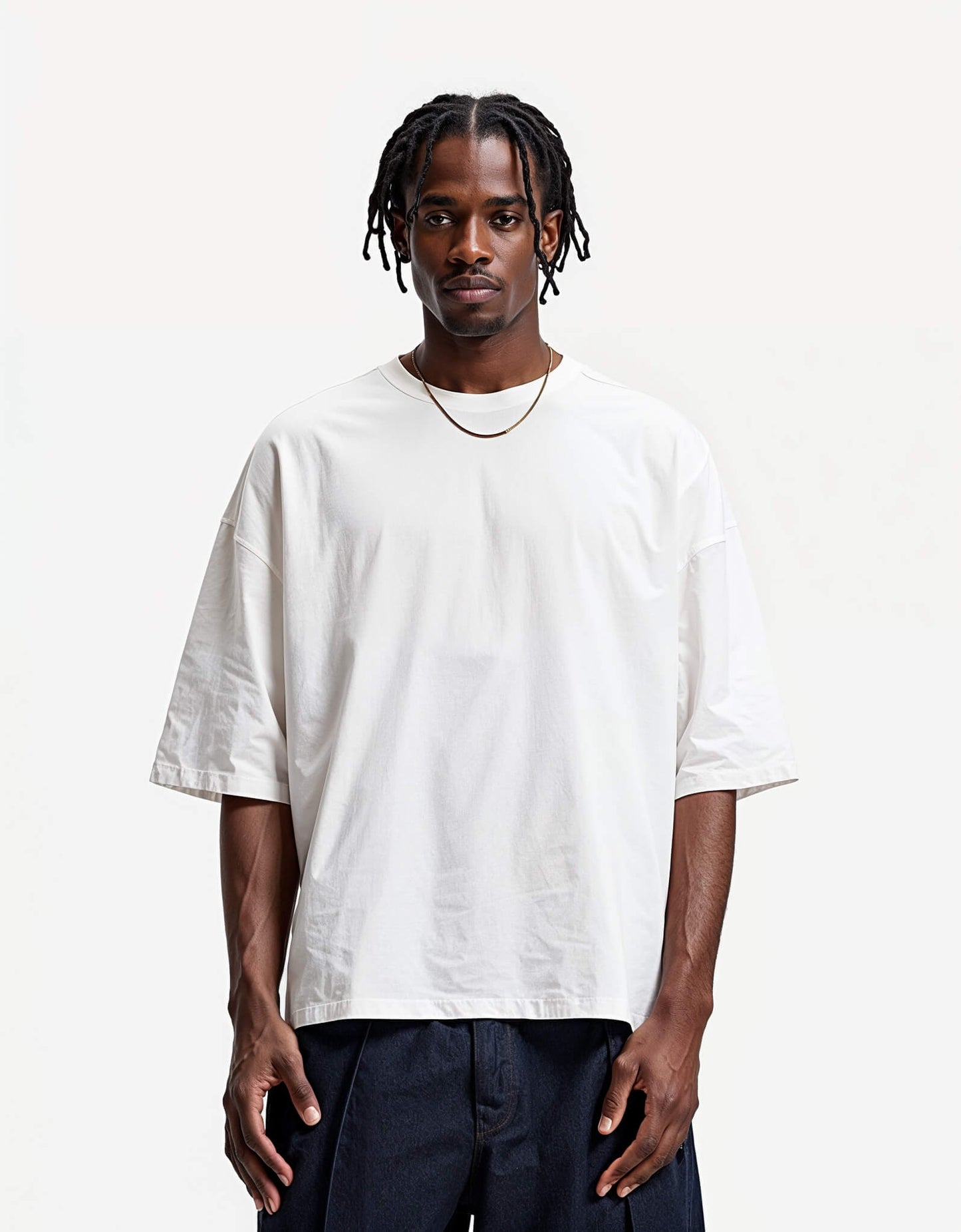 Oversized T-Shirt with Short Sleeves