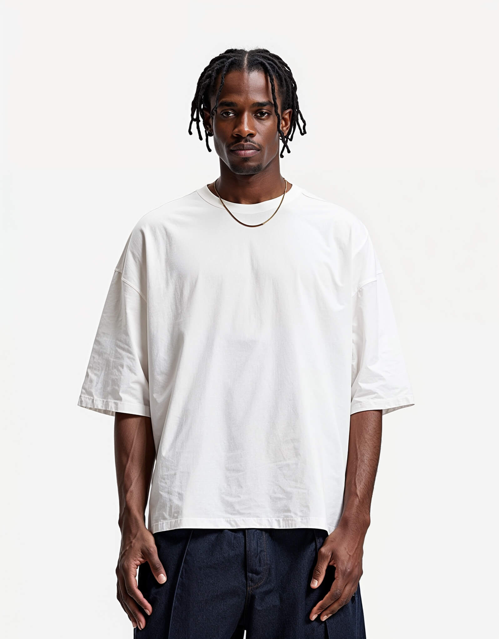 Oversized T-Shirt with Short Sleeves