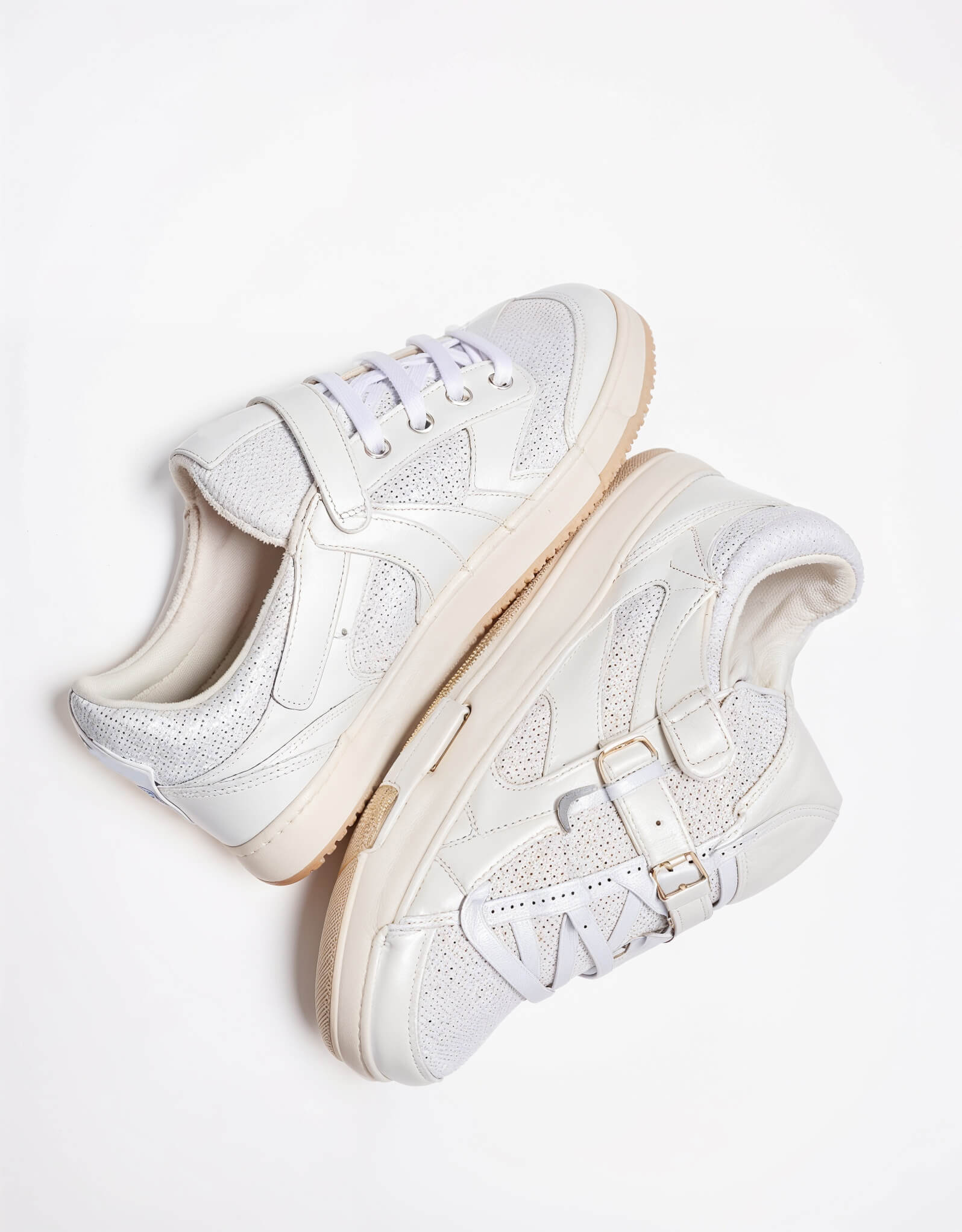 Skater Sneakers with Inserts