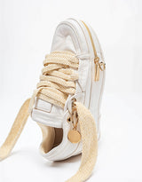 Mixed-Material Sneakers
