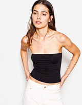 Ruched Bandeau Top